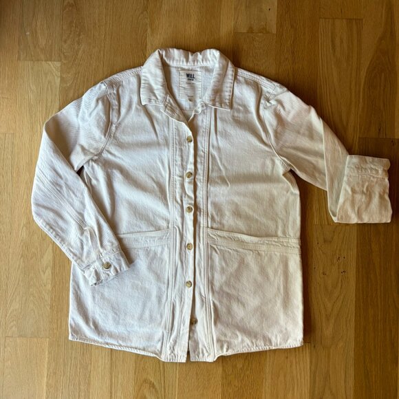 Sezane Wills Jacket in Ecru - Picture 2 of 4